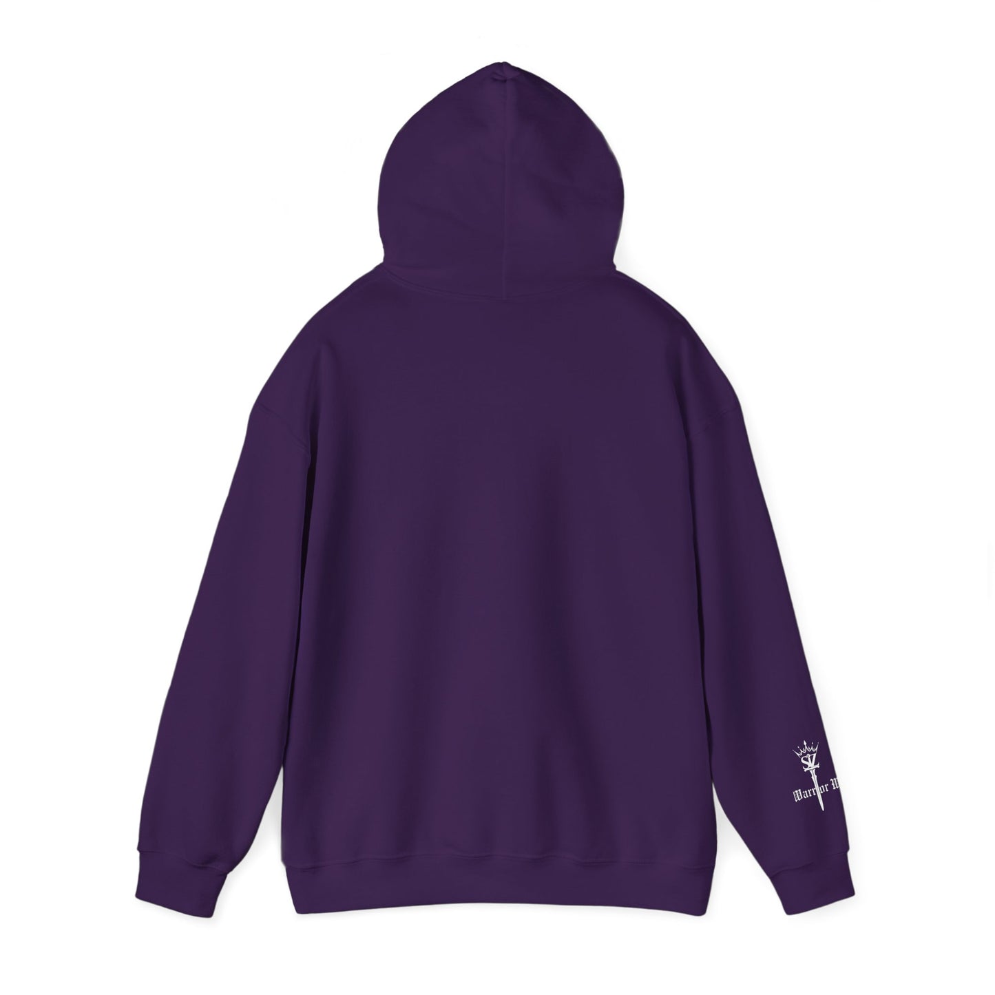 Purple Blossom Warrior Unisex Heavy Blend™ Hooded Sweatshirt