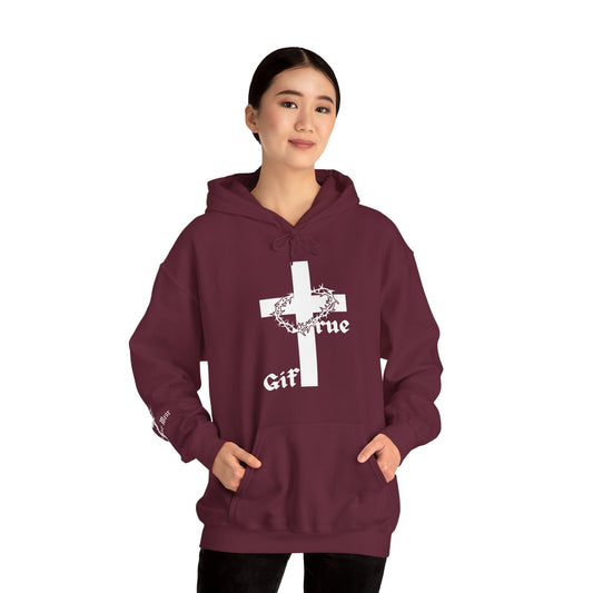 Maroon - True Gift Cross Unisex Heavy Blend™ Hooded Sweatshirt