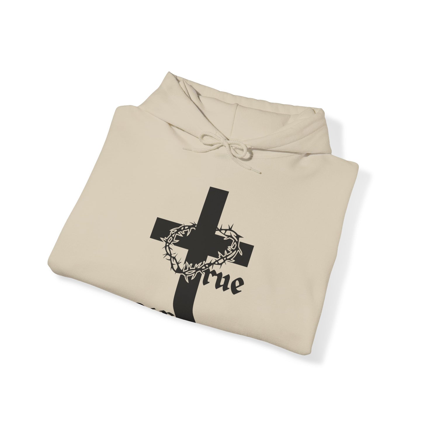 Sand - True Gift Cross Unisex Heavy Blend™ Hooded Sweatshirt