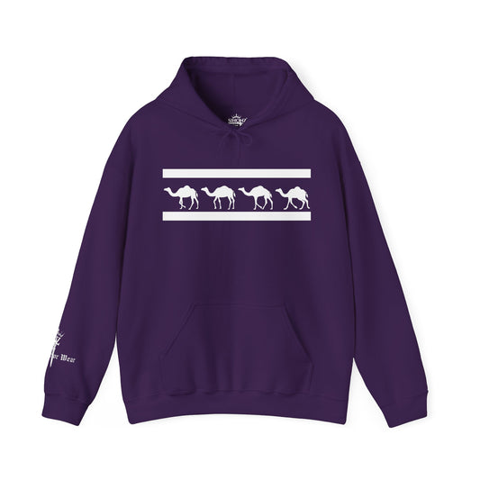 4 White Camel Unisex Heavy Blend™ Hooded Sweatshirt